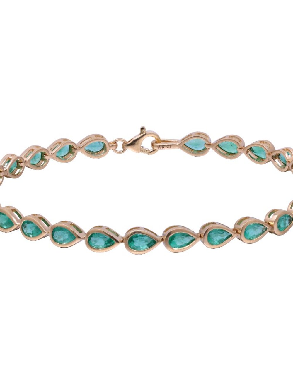 Emerald Gold Bracelet